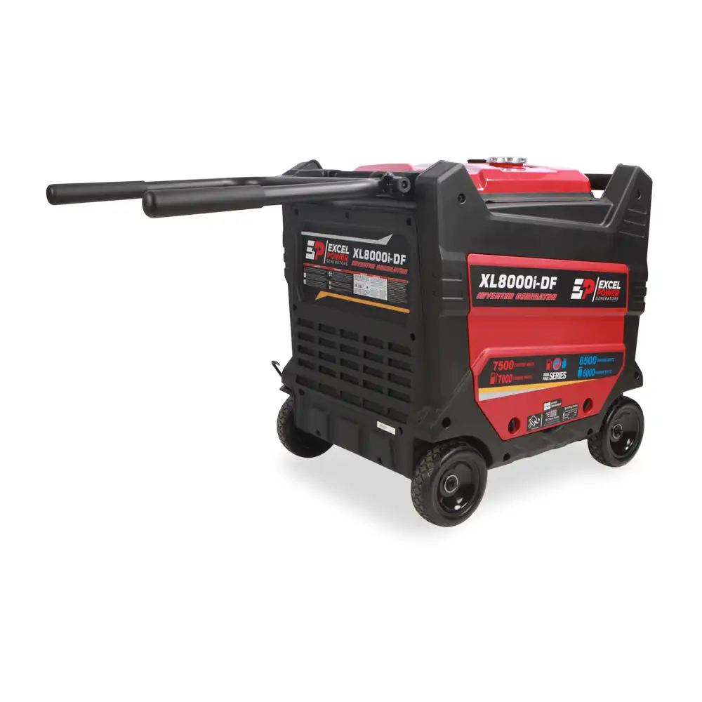 Excel Power XL8000i-DF 7.5KW Dual-Fuel Inverter Generator