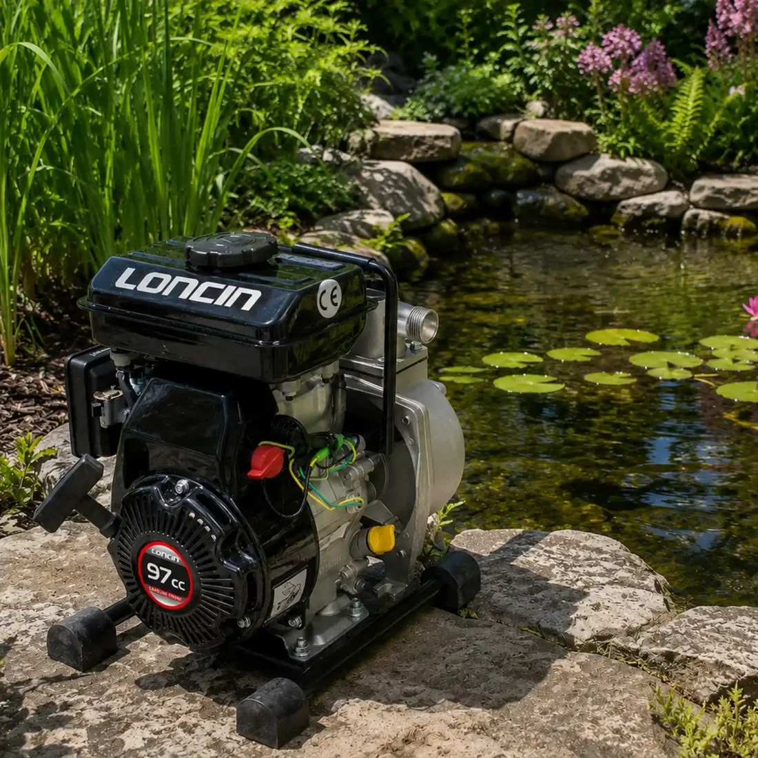 Loncin LC25ZB21-1.7Q 1-inch Lightweight Water Pump