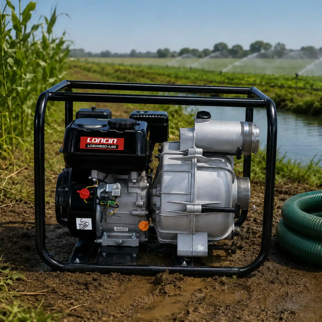 Loncin LC80WB30-4.5Q 3-inch Semi Trash Water Pump