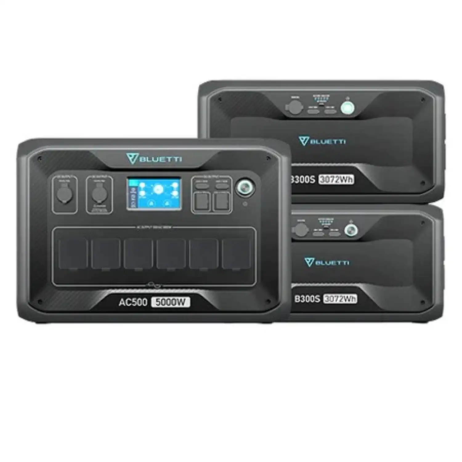 Bluetti AC500 + 2X B300S Battery Backup System