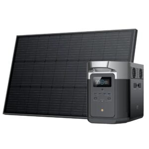 EcoFlow DELTA Max 1600 + 2X 100W Rigid Solar Panel