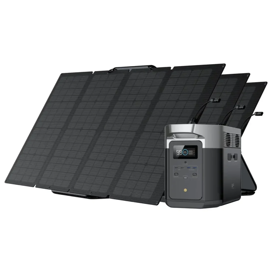 EcoFlow DELTA Max 1600 + 3X 160W Solar Panel
