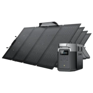 EcoFlow DELTA Max 1600 + 4X 220W Solar Panel.