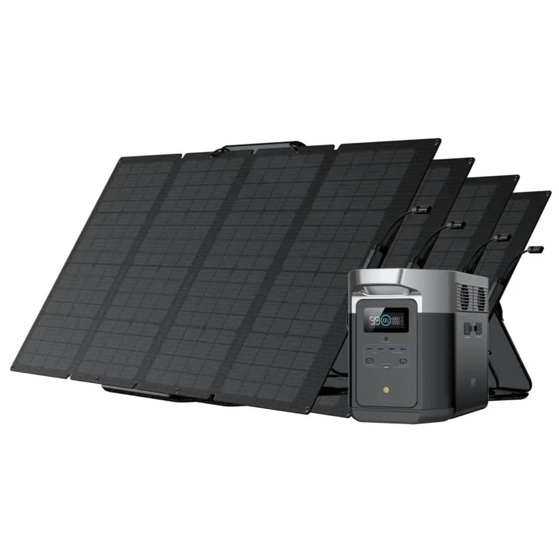 EcoFlow DELTA Max 1600 + 4X 160W Solar Panel