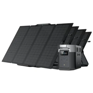 EcoFlow DELTA Max 1600 + 4x 160W Solar Panel.
