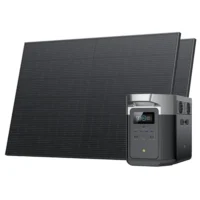 EcoFlow DELTA Max + 2X 400W Rigid Solar Panel
