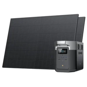EcoFlow DELTA Max + 2X 400W Rigid Solar Panel.