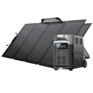 EcoFlow DELTA Pro + 2X 220W Solar Panel.
