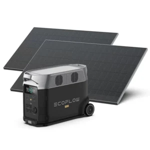 EcoFlow DELTA Pro + 2X 400W Rigid Solar Panel.