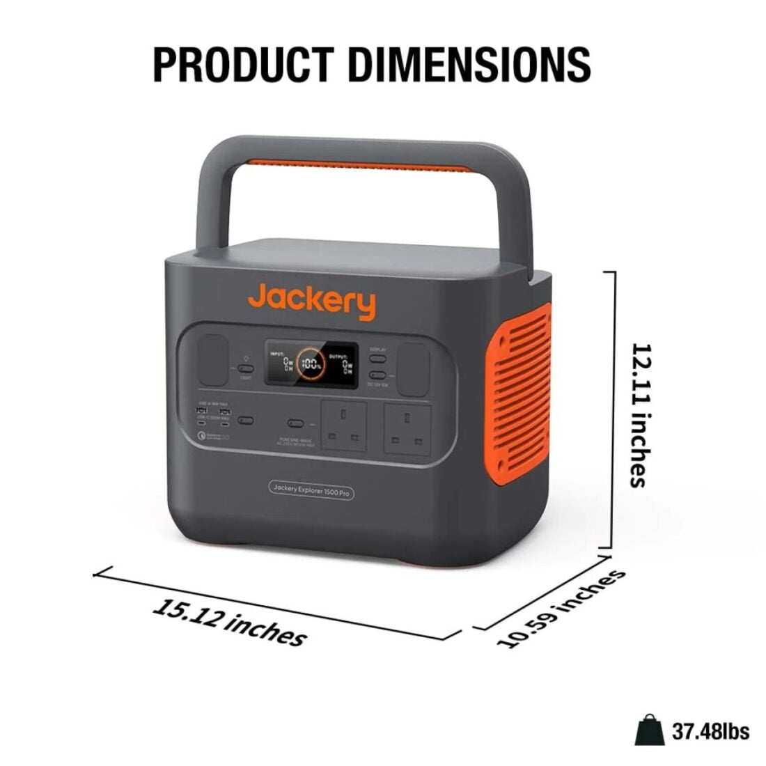 Jackery Explorer 1500 Pro Portable Power Station