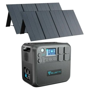 Bluetti AC200Max + 2X PV350 Solar Panel.