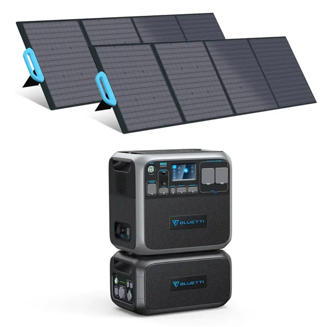 Bluetti AC200P + B230 + 2X PV200 Solar Panels
