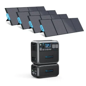 Bluetti AC200P + B230 + 4X PV200 Solar Panels