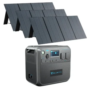 Bluetti AC200P Portable Power Station + 3 x PV350 Solar Panel