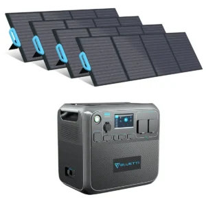 Bluetti AC200P Portable Power Station + 4 x PV120 Solar Panels