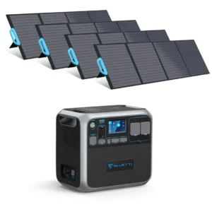 Bluetti AC200P Portable Power Station + 4 x PV200 Solar Panels