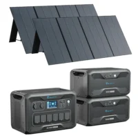 Bluetti AC300 + 2X B300 + 2X PV350 Solar Panel