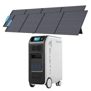 Bluetti EP500Pro + 2x PV200 Solar Panel.