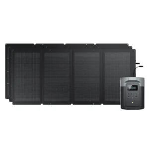 EcoFlow DELTA 2 Max + 3X 220W Solar Panel.