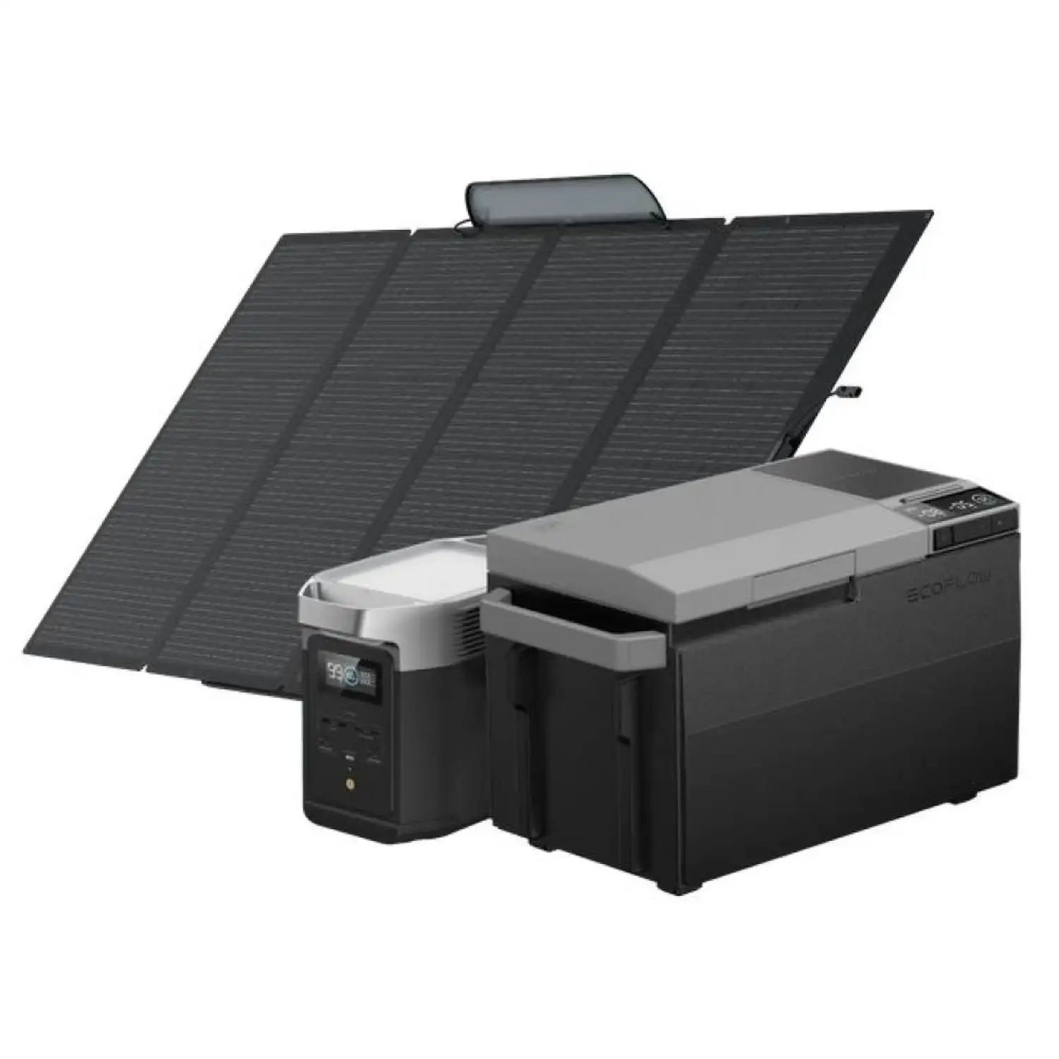 EcoFlow GLACIER Portable Fridge-freezer + DELTA Max + 400W Solar Panel