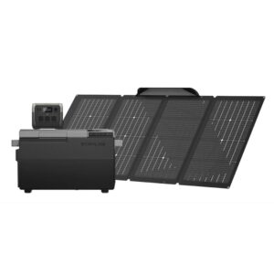 EcoFlow GLACIER Portable Fridge freezer + RIVER 2 Pro + 220W Solar Panel