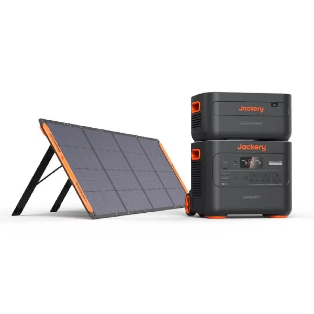 Jackery Explorer 2000 Plus + Jackery Battery Pack 2000 Plus + SolarSaga 200W