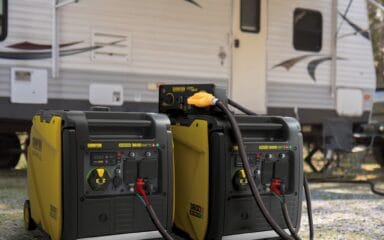 Champion 3600W Dual Fuel Inverter Generator Lifestyle