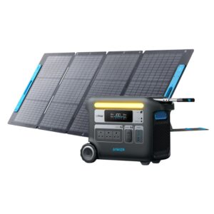 Anker SOLIX F2000 (PowerHouse 767) Solar Generator + Anker 531 200W Solar Panel
