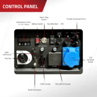 Excel Power XL6000i 6kW Petrol Inverter Generator