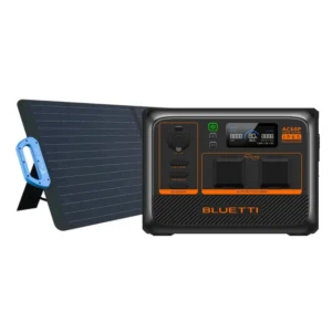 Bluetti AC60P Portable Power Station + PV200 Solar Panel