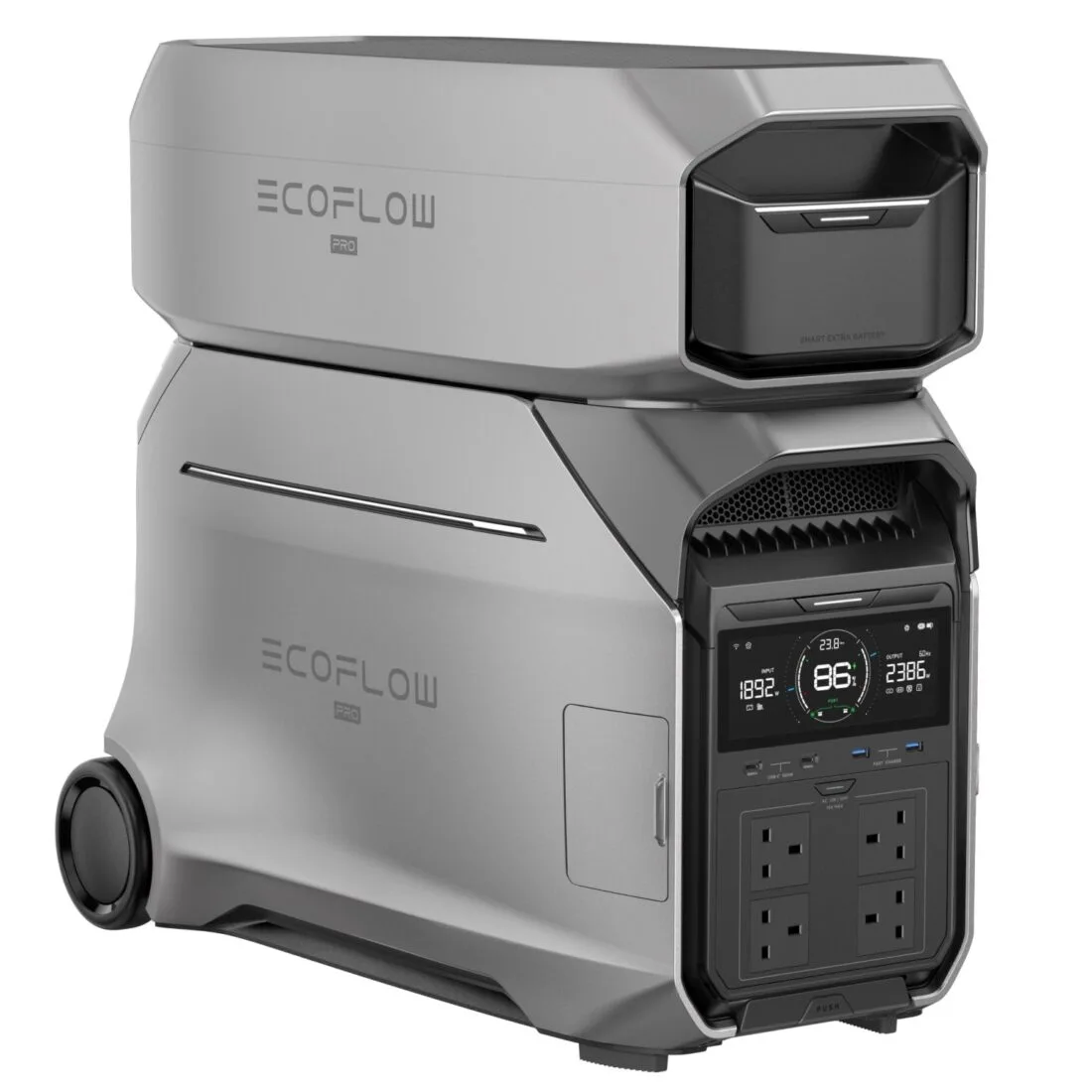 EcoFlow DELTA Pro 3 + DELTA Pro 3 Smart Extra Battery | UK