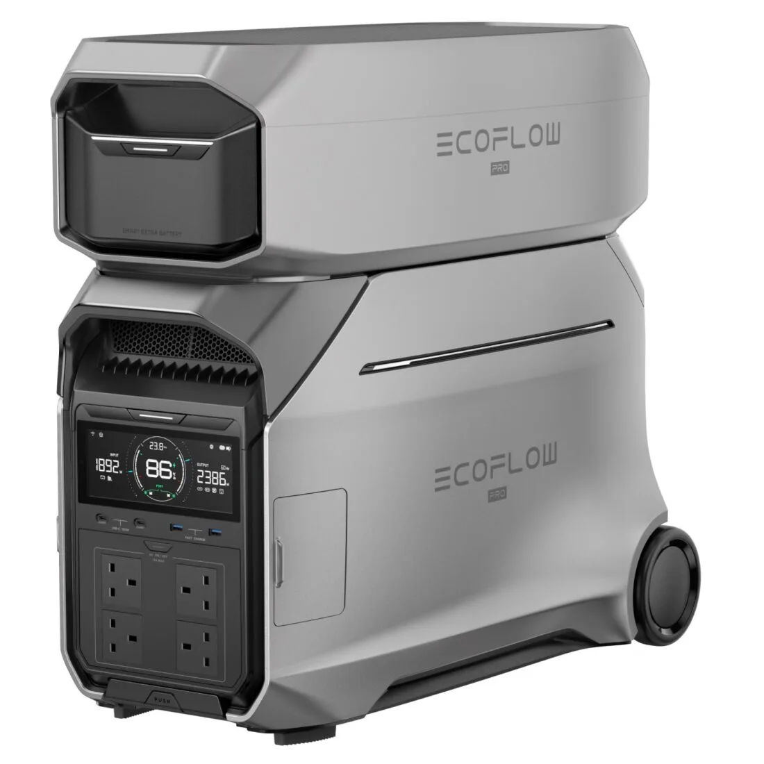 EcoFlow DELTA Pro 3 + DELTA Pro 3 Smart Extra Battery | UK
