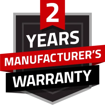 2 Year Warranty
