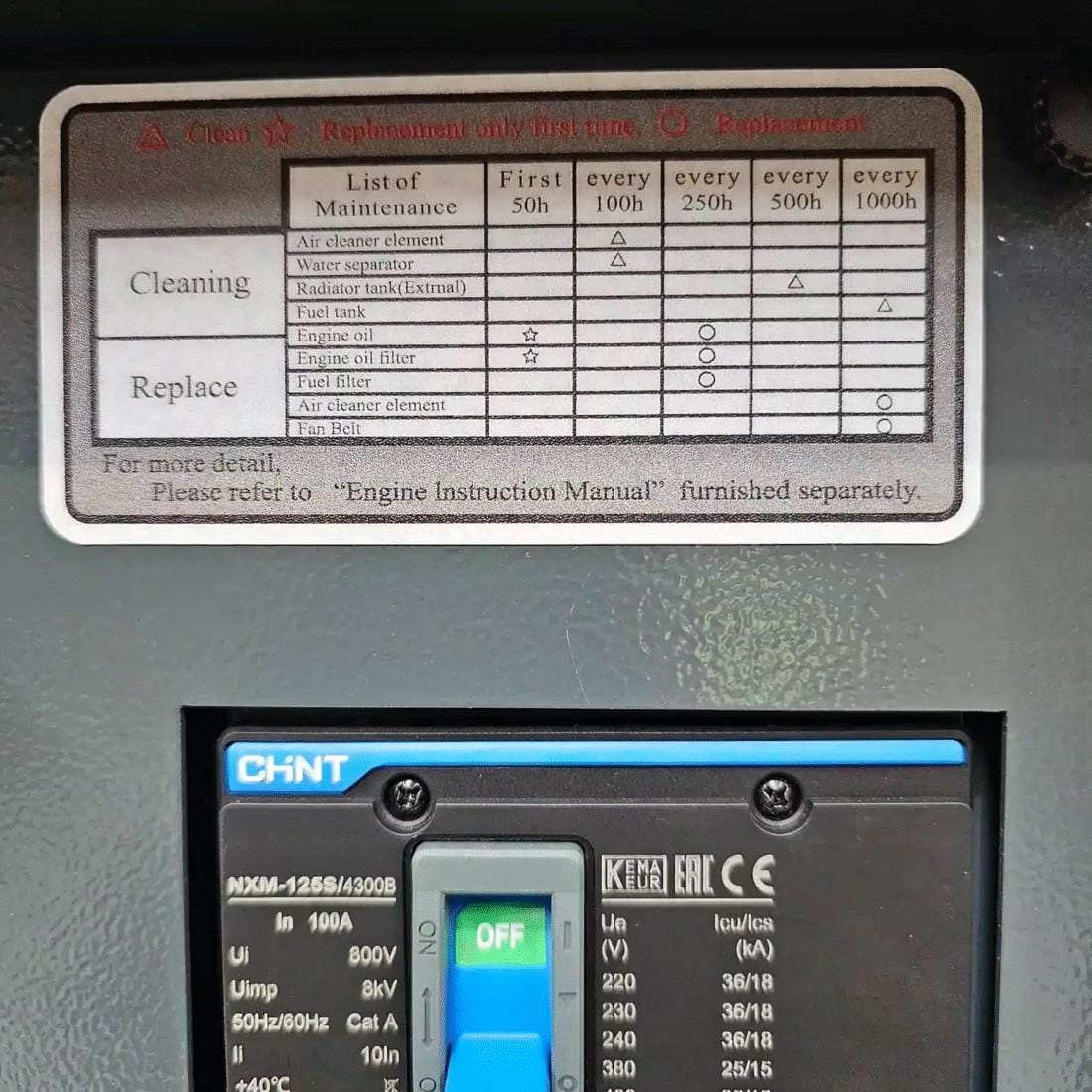 Excel Power XL-DFAW-22S 20kVA Single Phase Diesel Generator