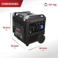 Excel Power XL10000i-DF 8.9kW Dual-Fuel Inverter Generator