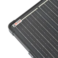 Bluetti AC50P + Excel Power 100W Portable Folding Solar Panel