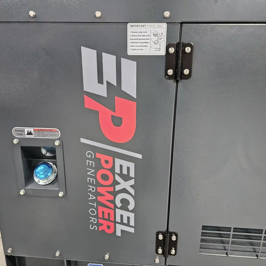 Excel Power XL-DFAW-55 50kVA Three Phase Diesel Generator