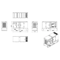 Excel Power XL-DC-170 150kVA Diesel Generator Cummins