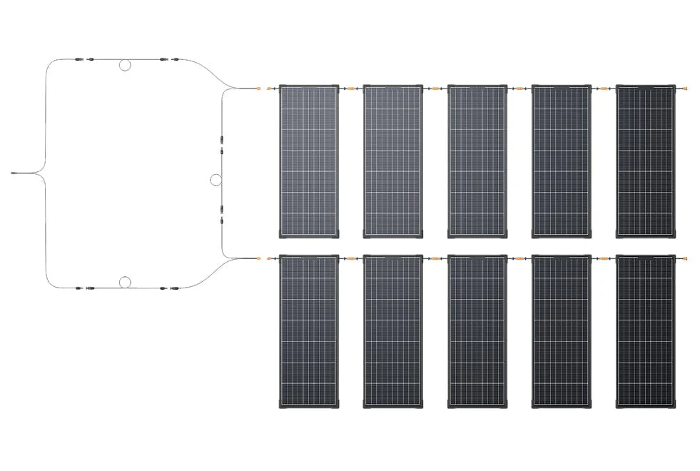 EcoFlow 130W RVMax Rigid Solar Panel Max 10