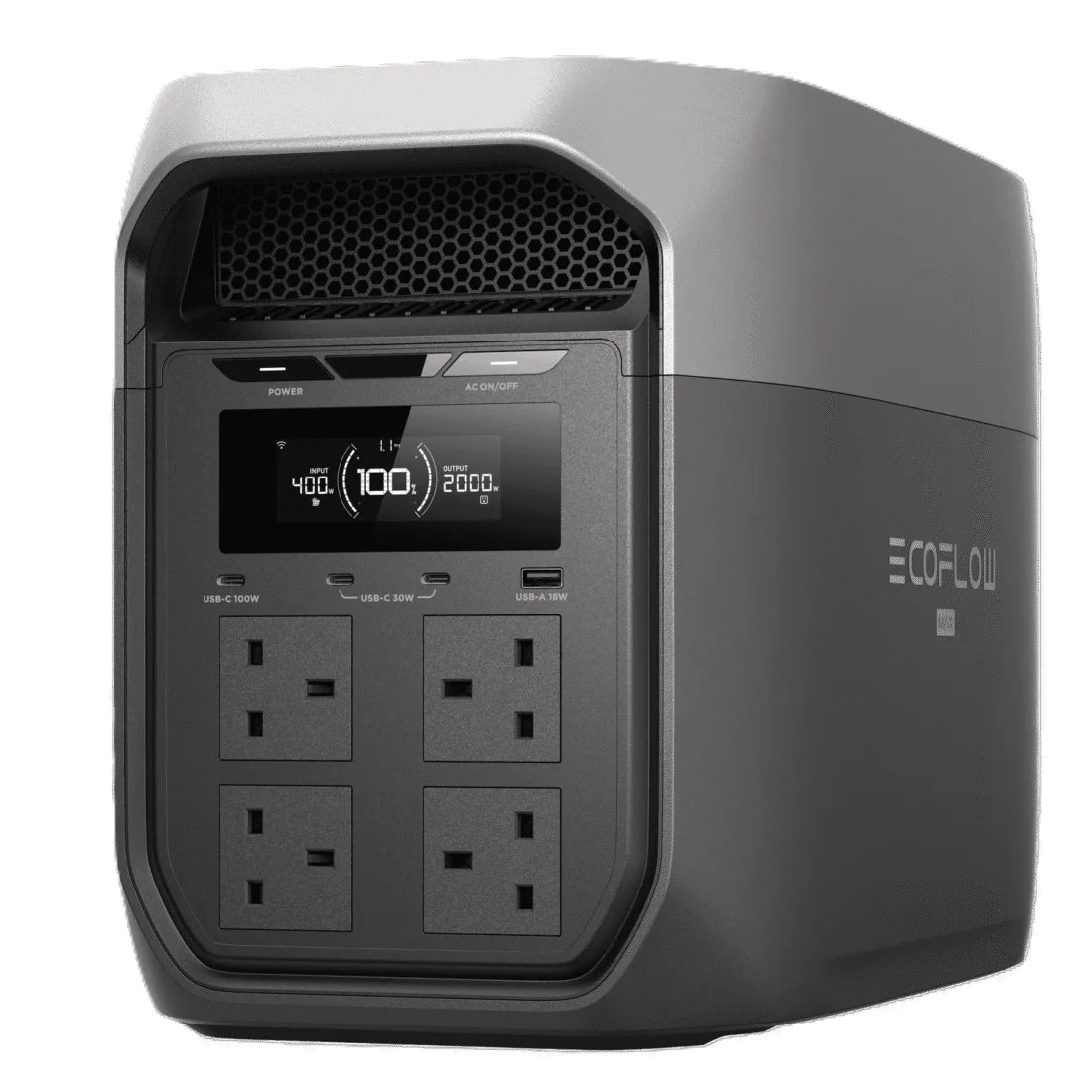 【新品未開封】EcoFlow DELTA 3 EcoFlow Delta 3 Max Portable Power Station - 2048Wh Capacity