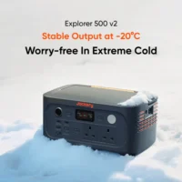Jackery Explorer 500 v2 + 100W Solar Panel