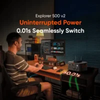 Jackery Explorer 500 v2 + 100W Solar Panel