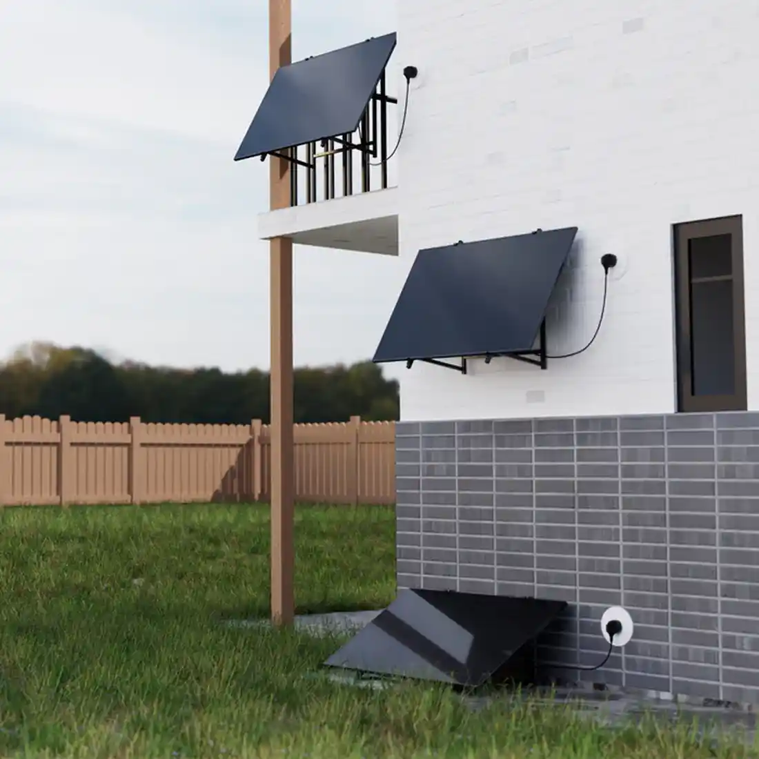Plug-in Solar Kit 400W Microinverter + 400W Solar Panel