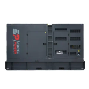 Excel Power XL DB 550 500kVA 3 phase diesel generator in a high capacity acoustic canopyInsert