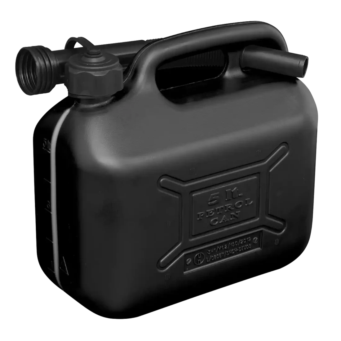 5L Fuel Can - Green - Black - Red Options