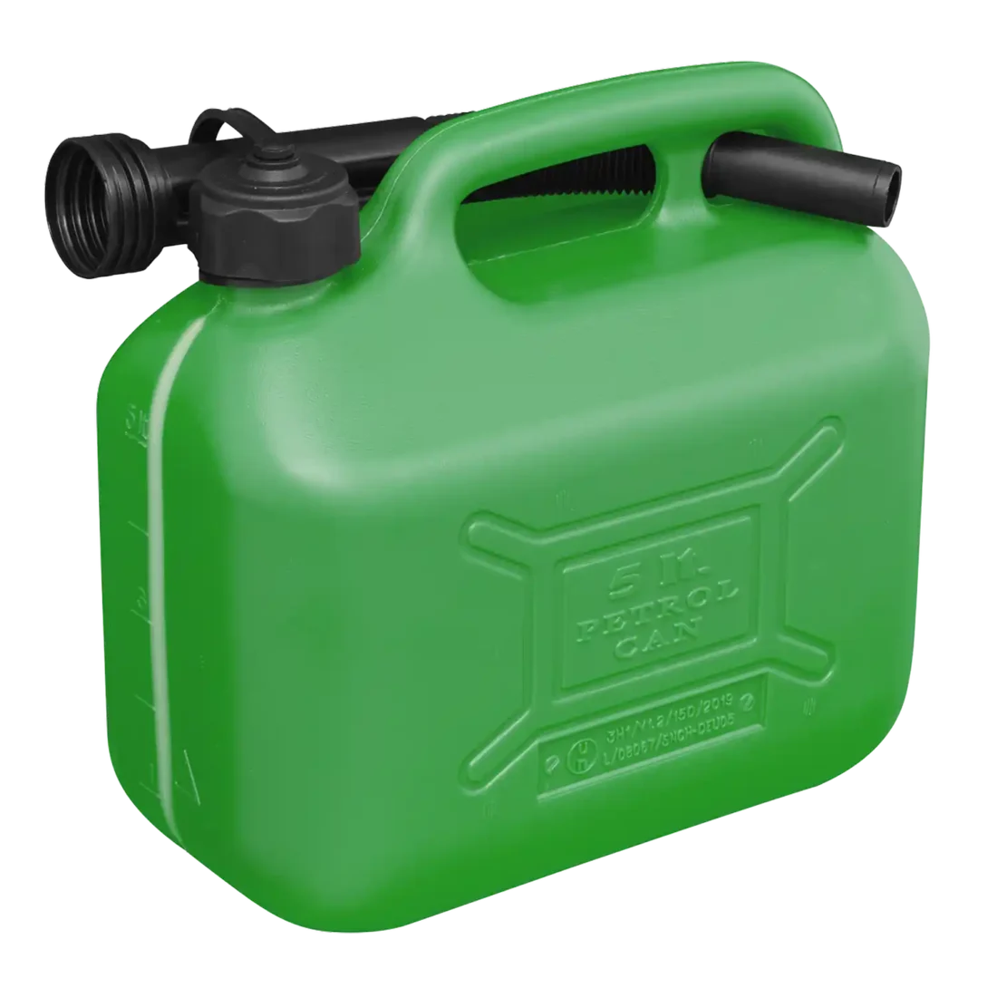 5L Fuel Can - Green - Black - Red Options