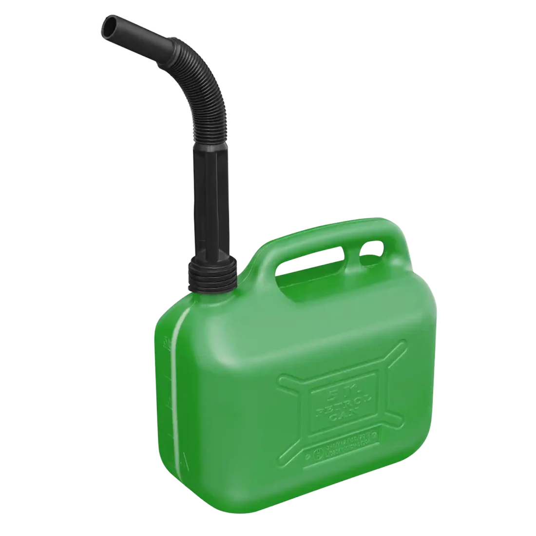 5L Fuel Can - Green - Black - Red Options