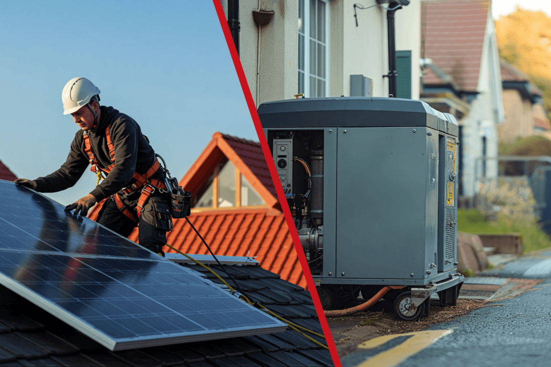 Solar vs generator
