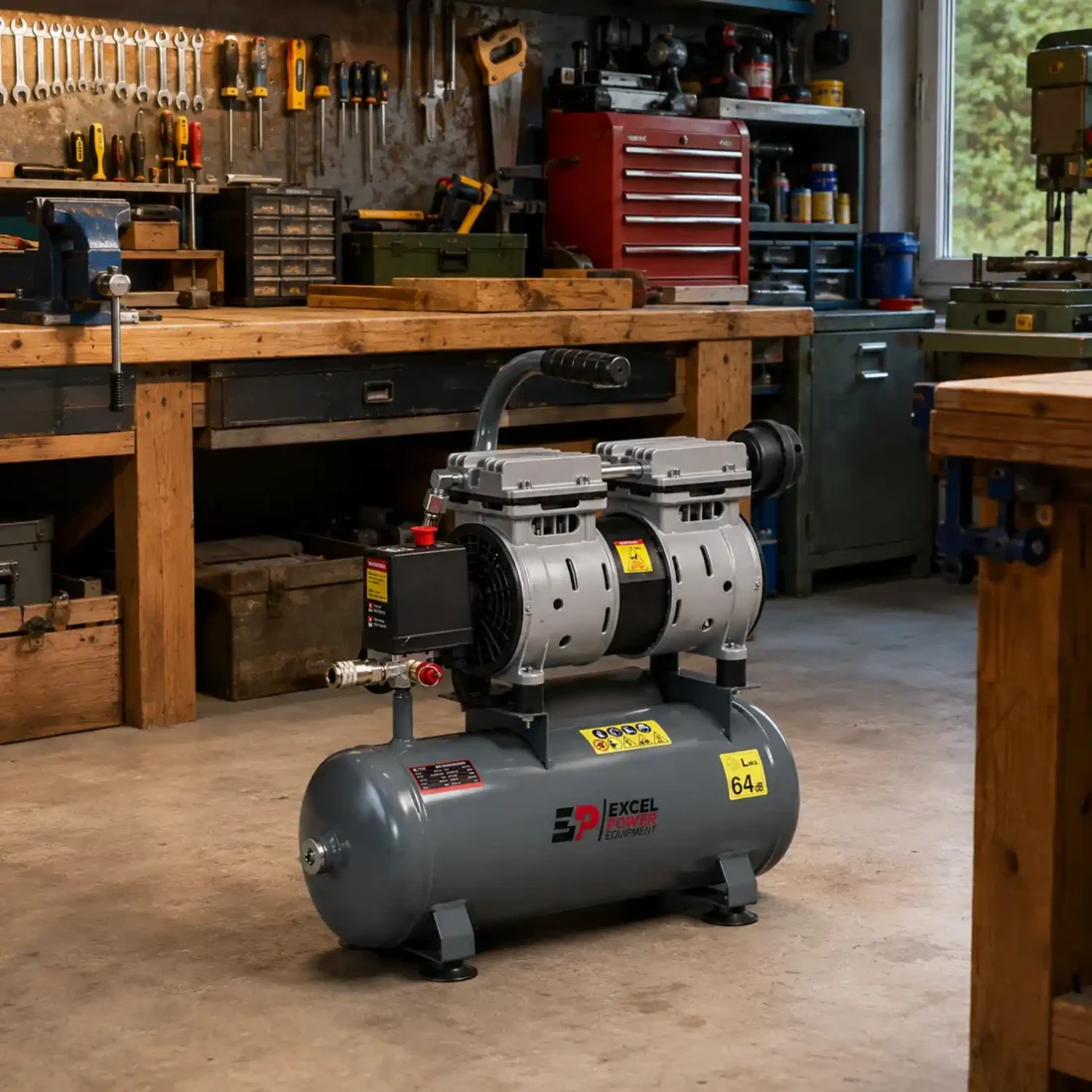Excel Power XL550-8 Oil Free Air Compressor