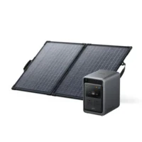 Anker SOLIX S2000 Portable Power Station + PS100W Bifacial Solar Panel